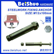 M12X100 316 Stainless Steel Boxbolt for Building